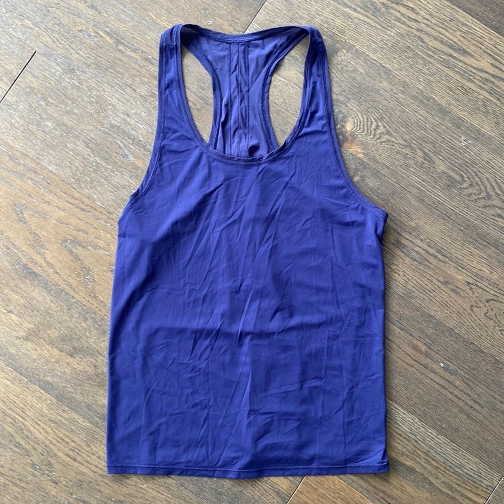 Lululemon Purple Split-back Tanktop